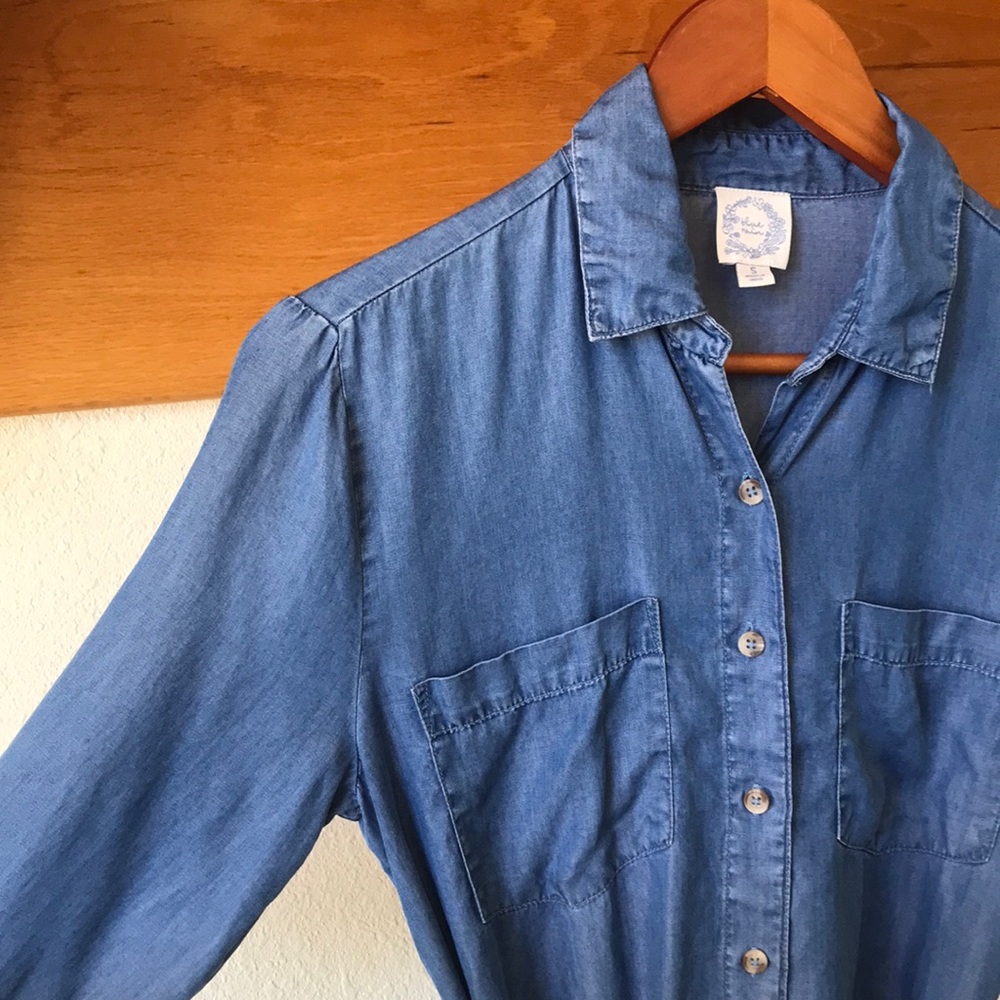 Blue Rain Lyocell Dress
